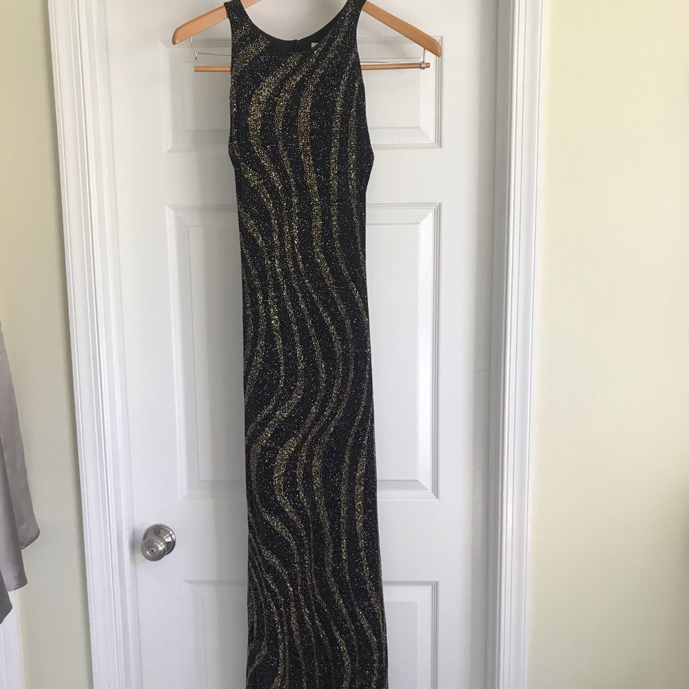 Sparkling glitter gown